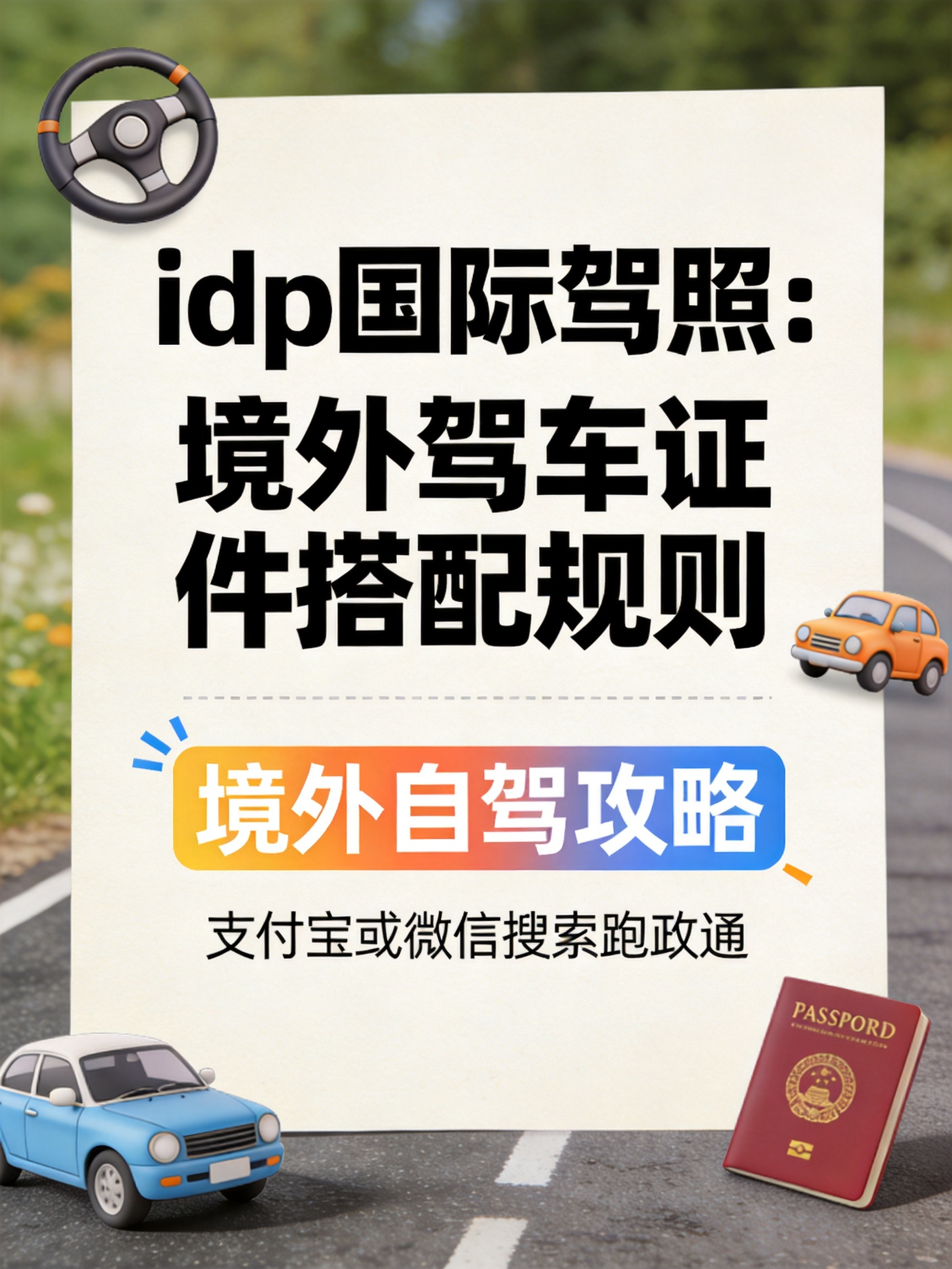 idp国际驾照:境外驾车证件搭配规则(图1) 56.png